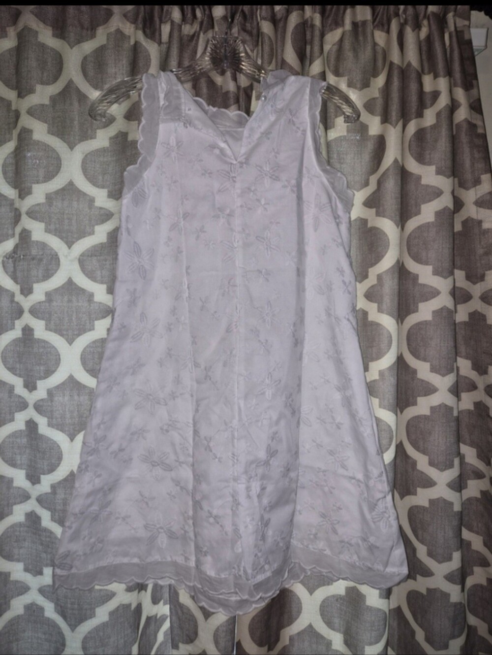 Casual Sleevless Ruffled Cotton Linen Mini Dress